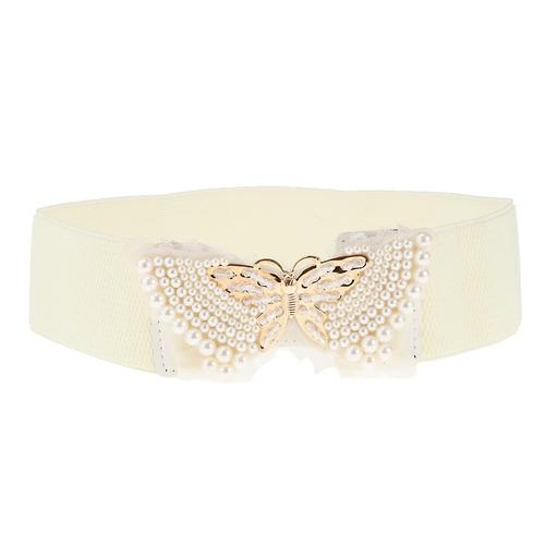 Ceinture blanche femme outlet large